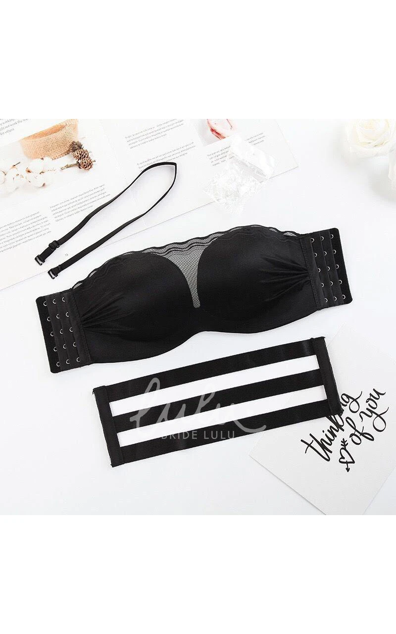 Plain Sinple Strapless Bra