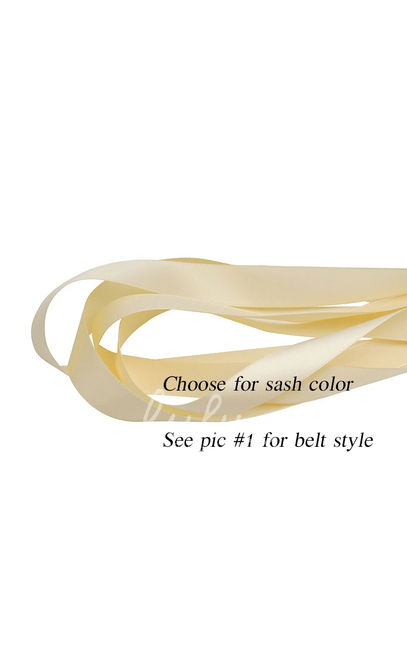 Luxury Tied Belt with Rhinestone