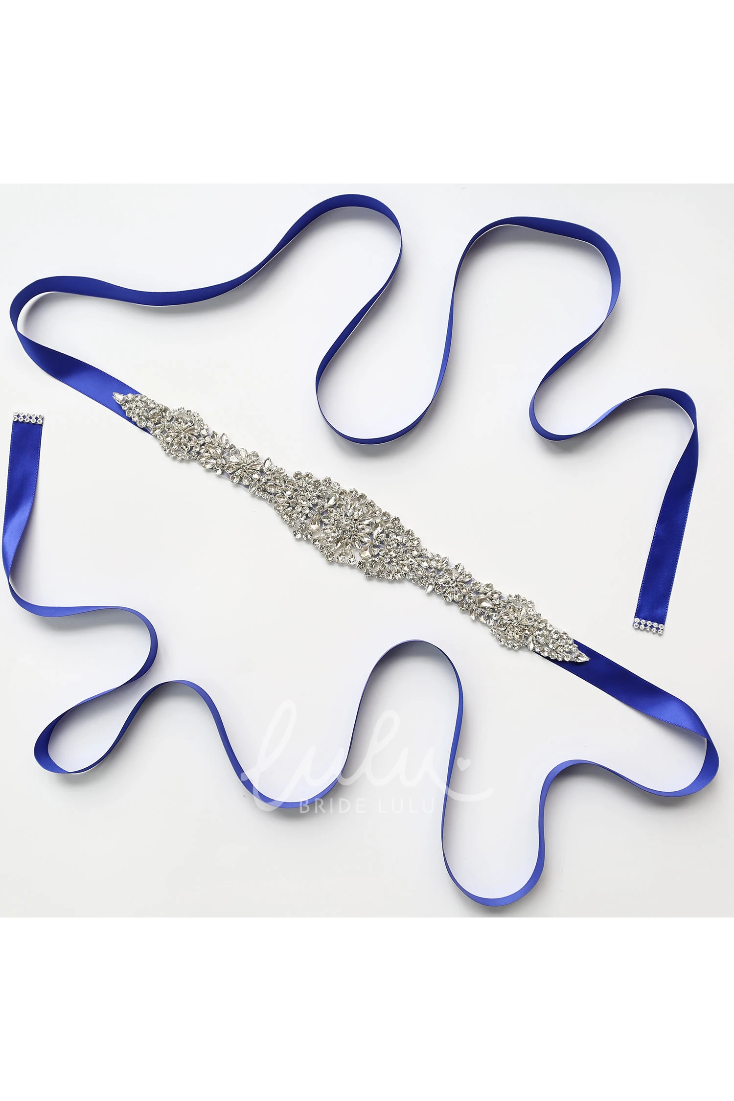 Beaded Satin Belt Bridesmaid Dress Accessory