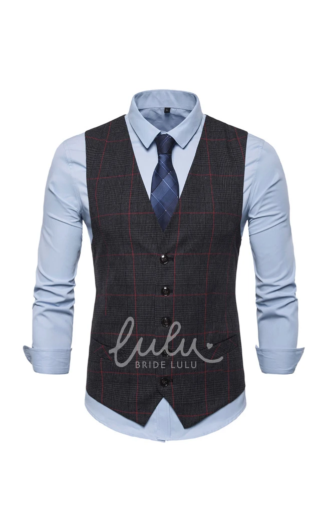 Cotton Classic Groom's Vest-3 Color Options