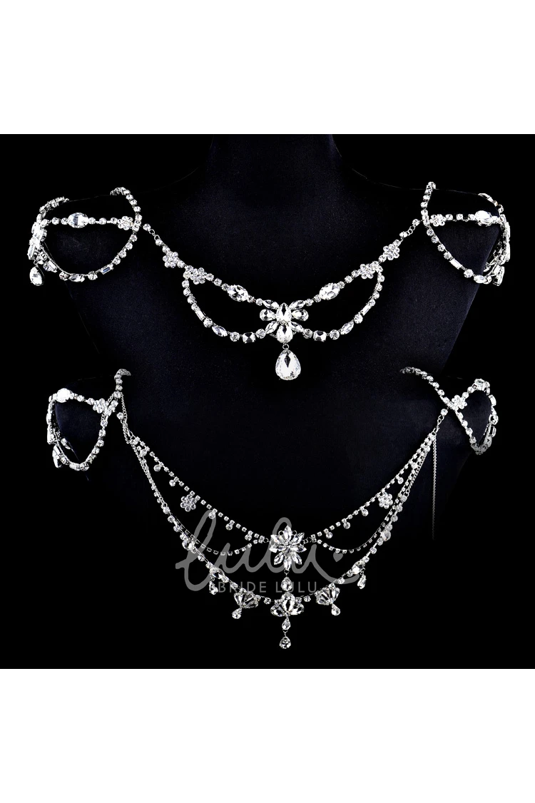 Stylish Beaded Shoulder Chain for Bridesmaid Dress Simple and Classy