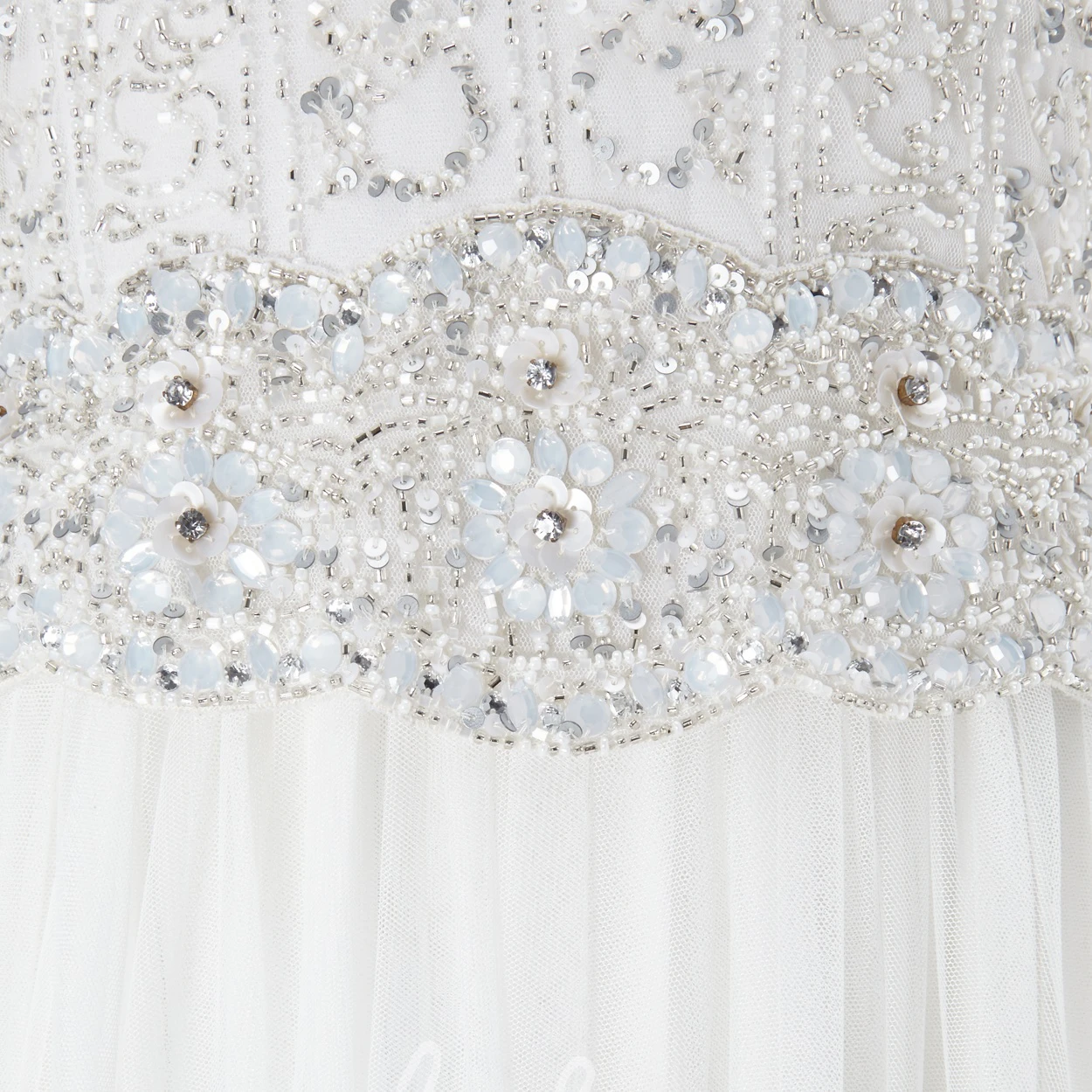 Short-Sleeve Sequin V-Neck Sheath Wedding Dress Unique Bridal Gown