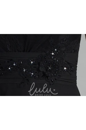 High Neck Mother of the Bride Dress with Crystal and Beading Spaghetti Straps Chiffon Long