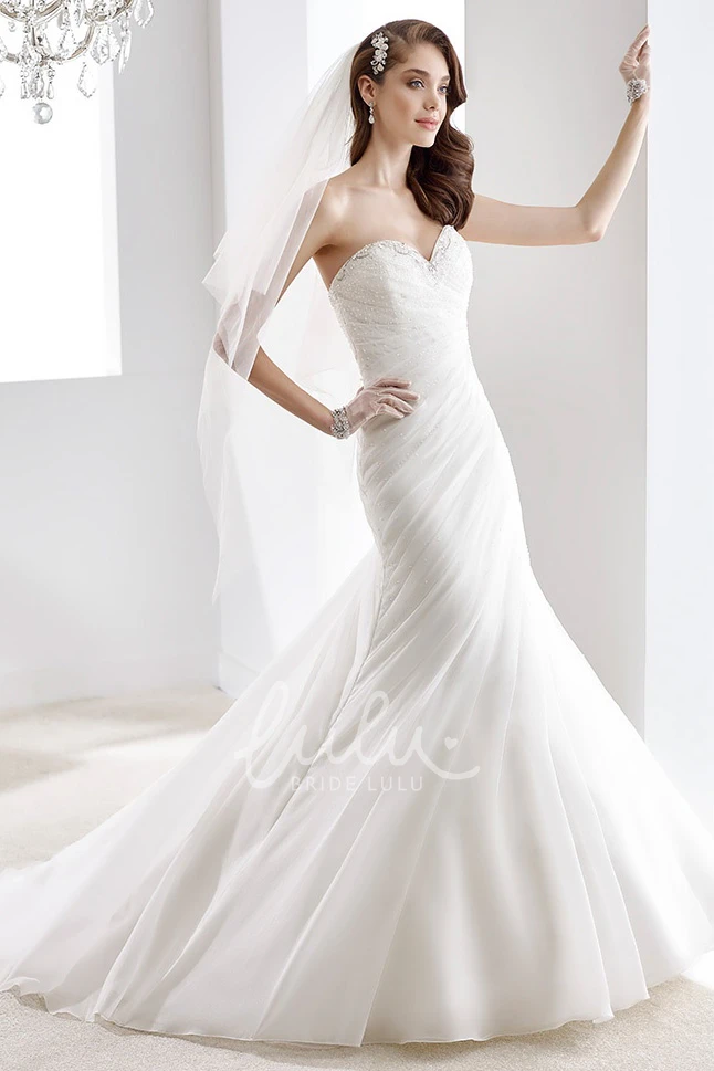 Long-Sleeve Mermaid Bridesmaid Dress with Square Neckline and Beaded Bust