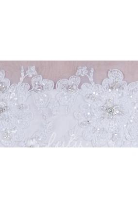 Sleeveless Tiered Organza Flower Girl Ball Gown with Scoop Neck Flowy and Cute