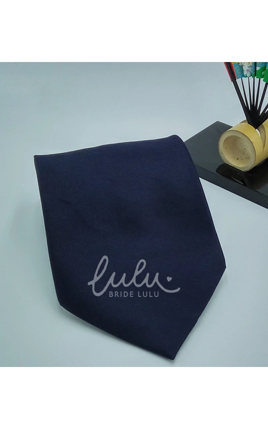Plain Satin Extra Wide Tie-4 Color Options