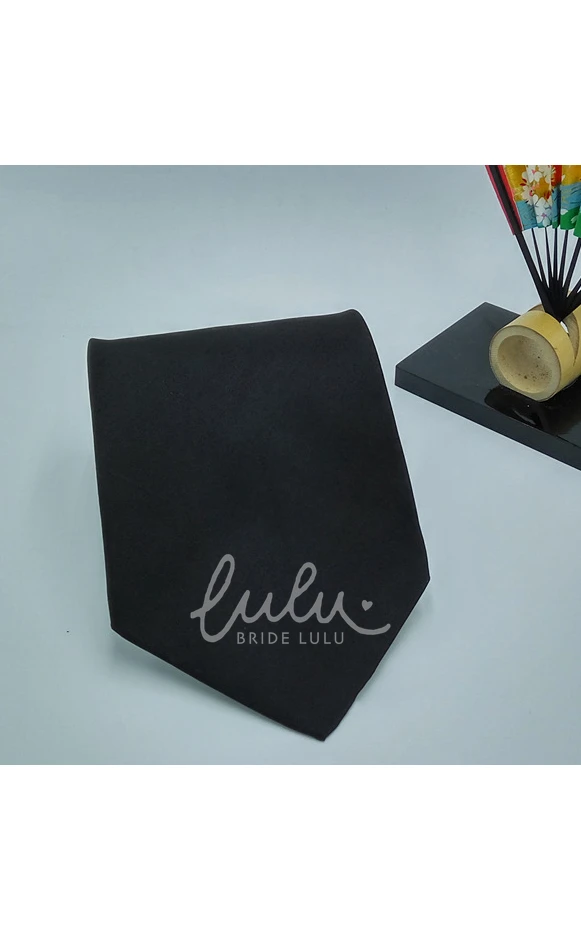 Plain Satin Extra Wide Tie-4 Color Options