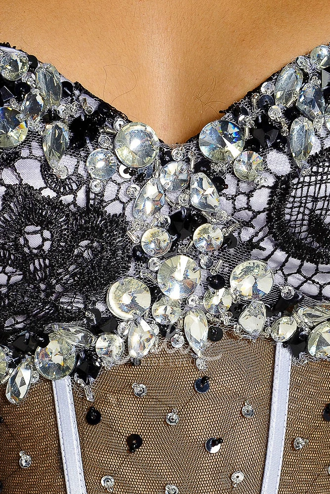 Sleeveless Sweetheart Mermaid Prom Dress with Tulle & Satin Stunning Prom Dress