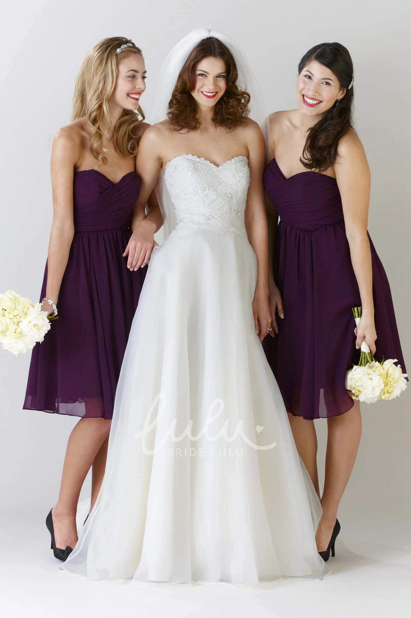 Tulle Sweetheart A-Line Wedding Dress with Beading Sweep Train