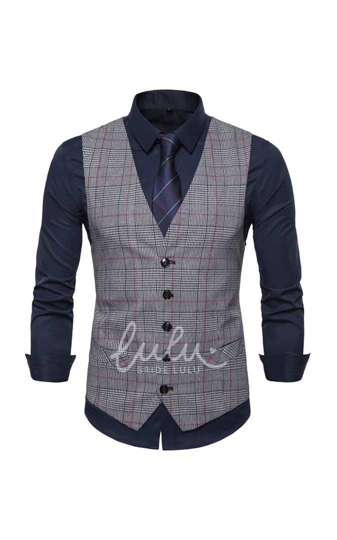 Cotton Classic Groom's Vest-3 Color Options