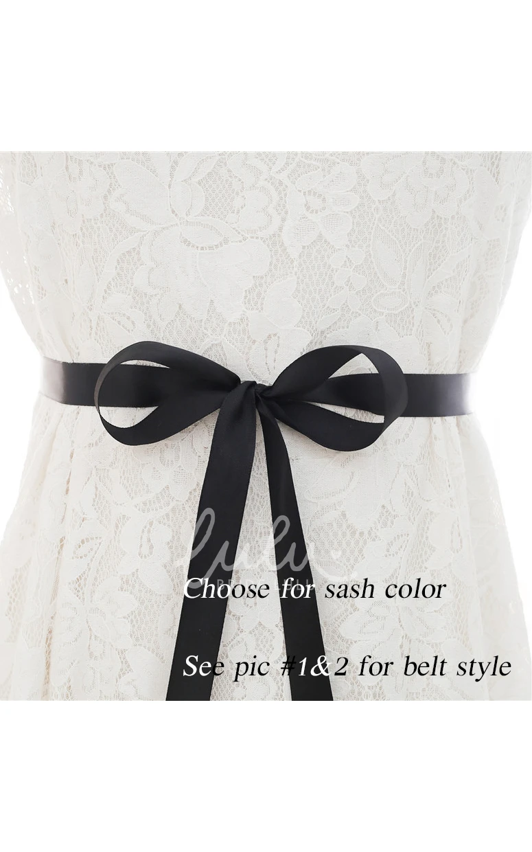 Simple Beaded Belt with Rhinestones