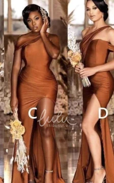 Garden Mermaid Evening Dress Off-the-Shoulder Sleeveless Adorable Elegant