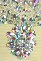 Crystal Chiffon Sweetheart Bridesmaid Dress with Bandage Long Bridesmaid Dress