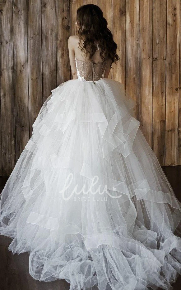 Short 2-in-1 Ball Gown Wedding Dress