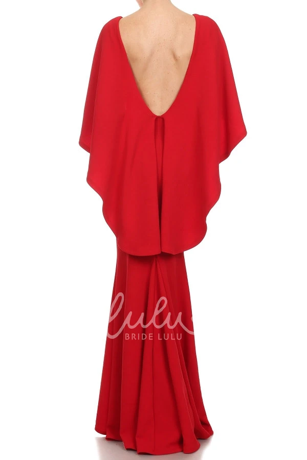 Empire Sheath Maternity Dress with 3/4 Length Sleeves