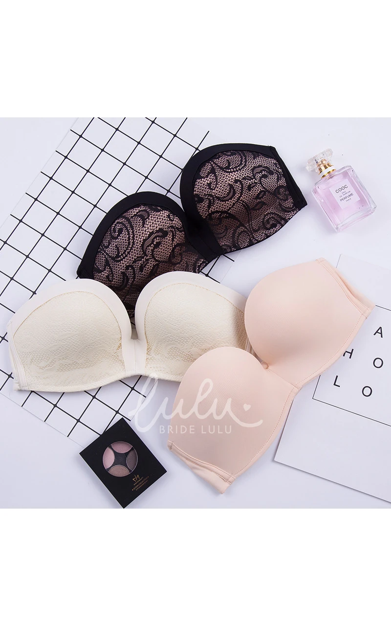 Classic Back Closure Strapless Bra