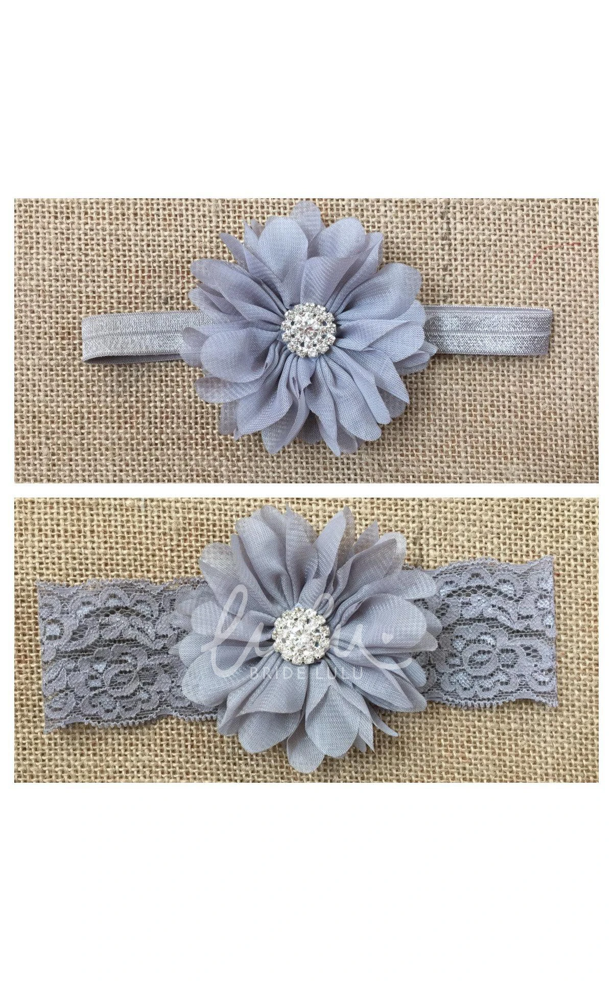 Gray Chiffon Ballerina Rhinestone Flower Lace Strap Tulle Tutu Dress