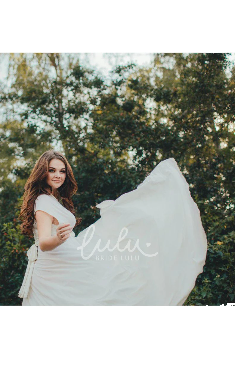 Infinity Floor Length Bridal Gown Timeless Wedding Dress