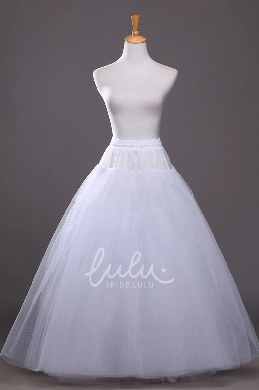 9 Layer Tulle Lining Petticoat for Wedding Dresses Thickened and Boneless