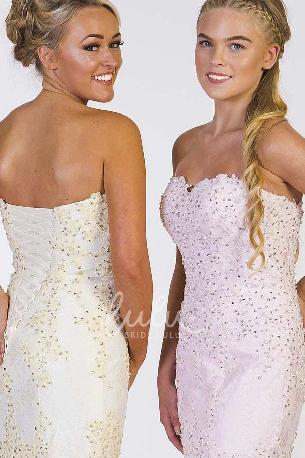 Beaded Sweetheart Mermaid Sleeveless Prom Dress Unique Flowy Formal Dress