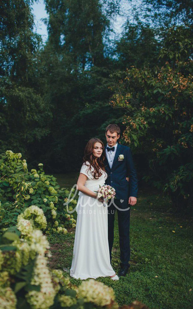 Infinity Floor Length Bridal Gown Timeless Wedding Dress