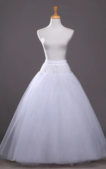 9 Layer Tulle Lining Petticoat for Wedding Dresses Thickened and Boneless