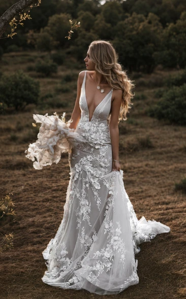 Bohemian wedding dress under on sale 200