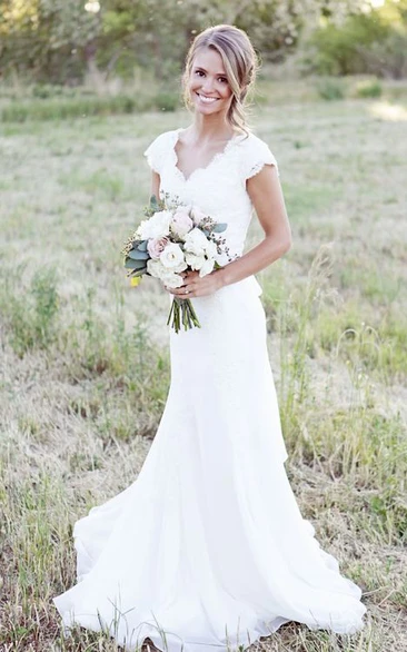 lace 1930s wedding dress