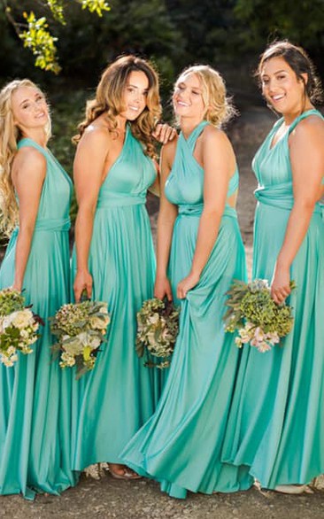 Tiffany Green Bridesmaid Dresses