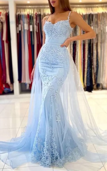 Tiffany Blue Prom Dress with Paisley s