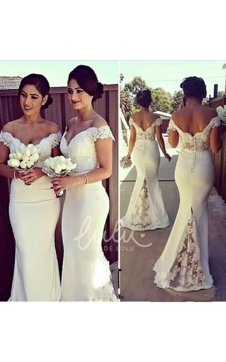 Modern Sweetheart Mermaid Wedding Dress Women Sexy Open Back Button