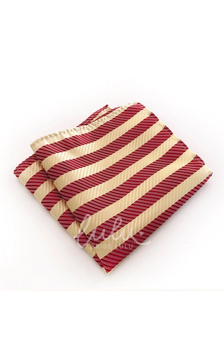 Striped Pocket Square-11 Color Options