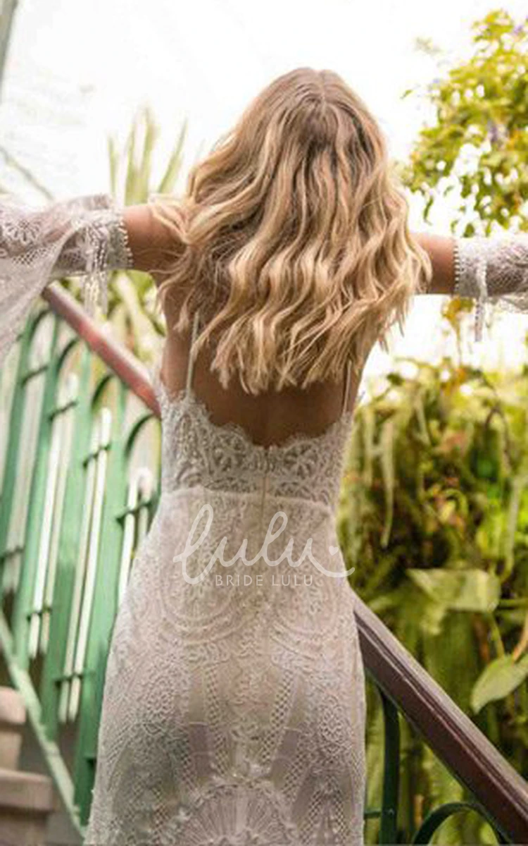 Off-the-shoulder Lace Wedding Dress with Appliques and Open Back Simple Wedding Dress