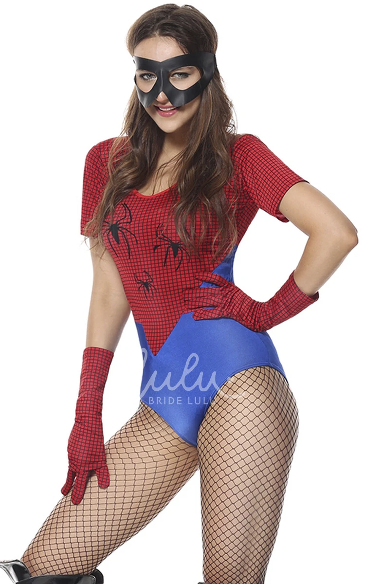 Spider Man T-shirt Teddy Lingerie Naughty Blue and Red Dress