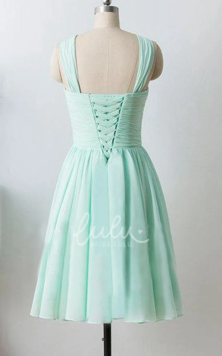 Halter Mint Bridesmaid Dress 2024