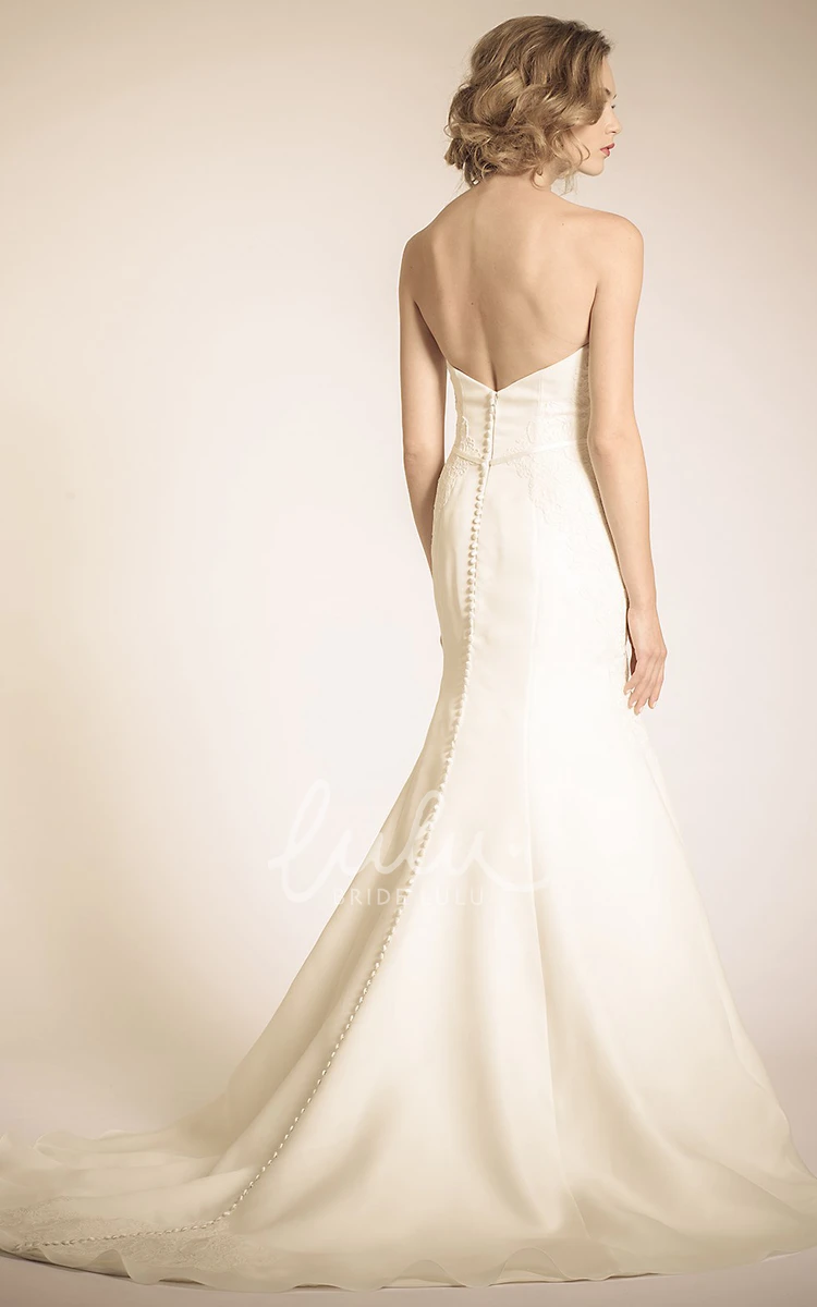 Lace Sweetheart Wedding Dress Satin with Elegant Details