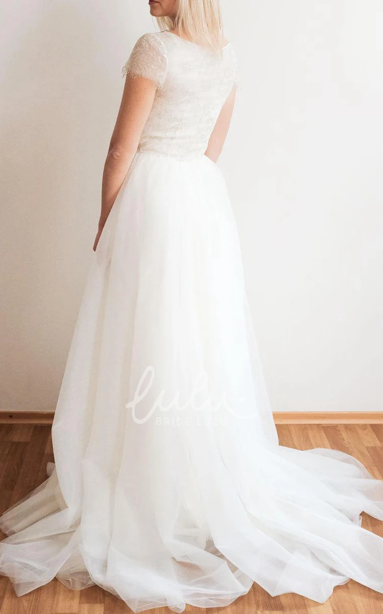 Lavanda Tulle Bridesmaid Dress Elegant Gown
