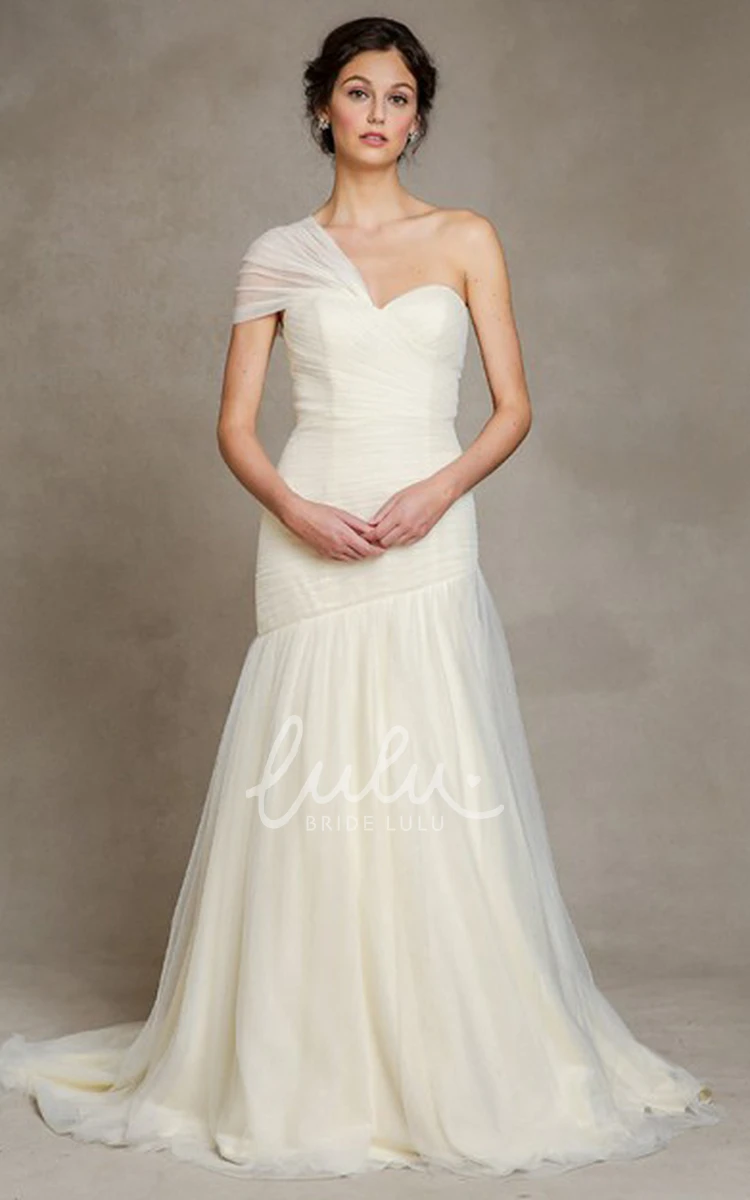 Sweetheart Tulle Floor-Length Wedding Dress Classic Bridal Gown