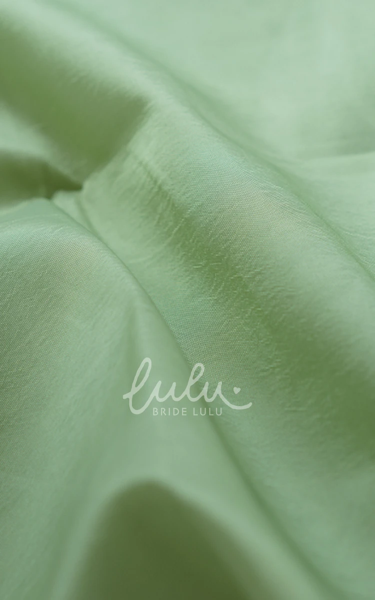 Taffeta Fabric Sample for Bridesmaid Dress Elegant and Shiny