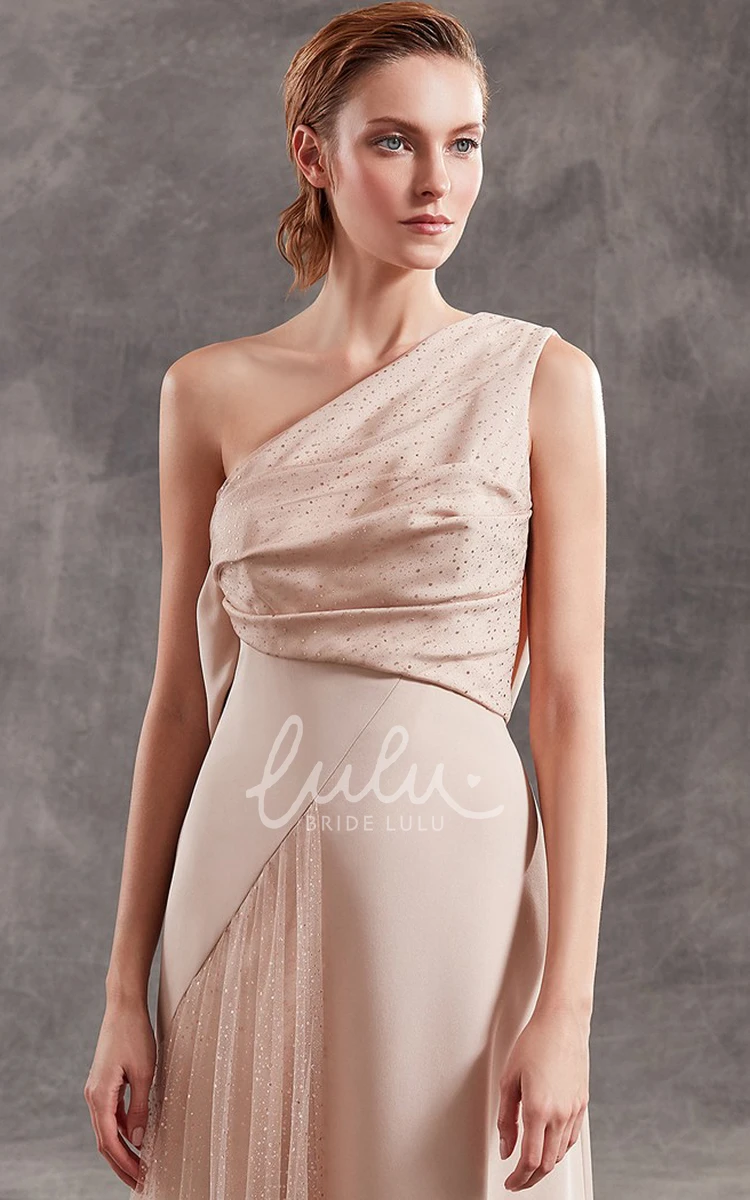 Sleeveless Jersey A Line Prom Dress with Ruching Sexy & Flowy