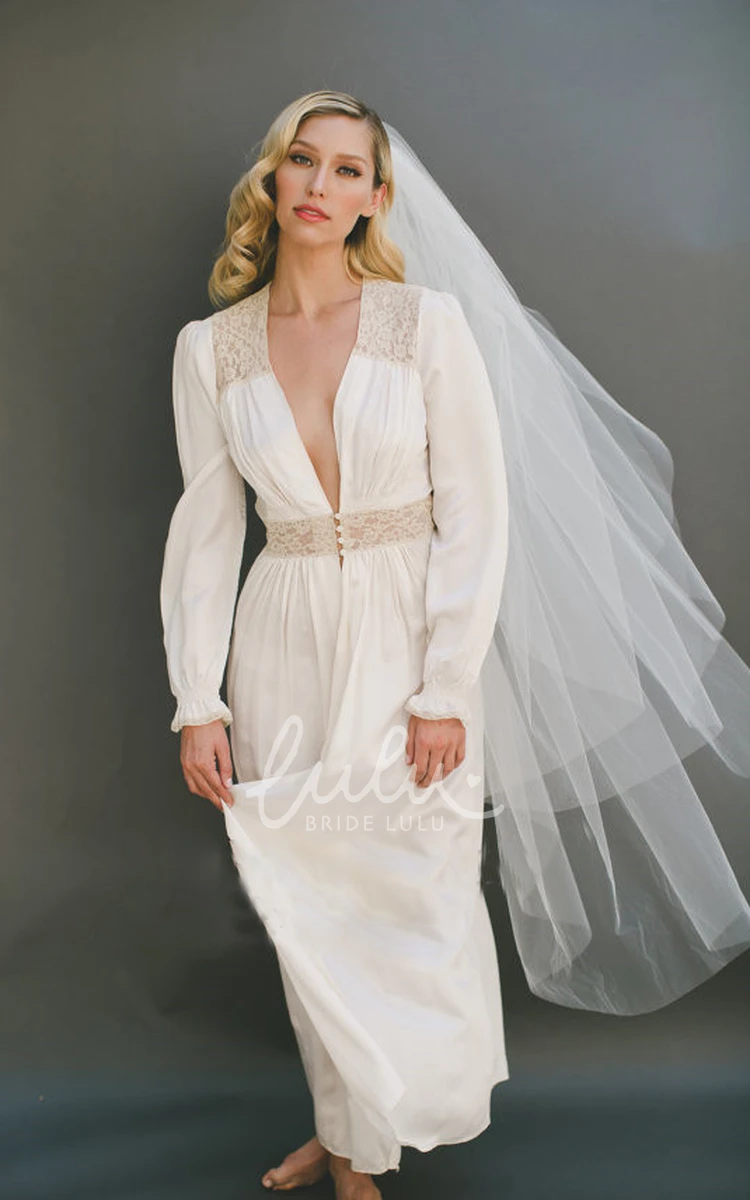 Double-layer Western Style Soft Tulle Wedding Veil