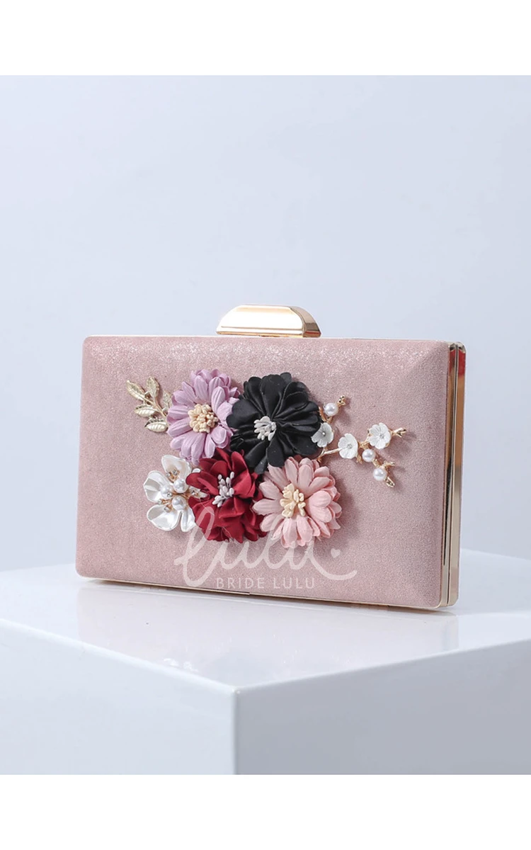Charming Floral Clutch