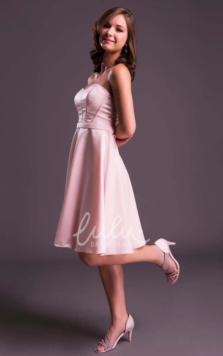 Sweetheart A-Line Sleeveless Mini Prom Dress with Ruched Detail Classy Prom Dress