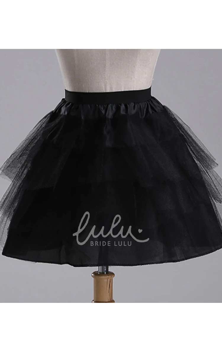 Tulle Prom Dress Petticoat Short Puff Layers + Flowy + 2024