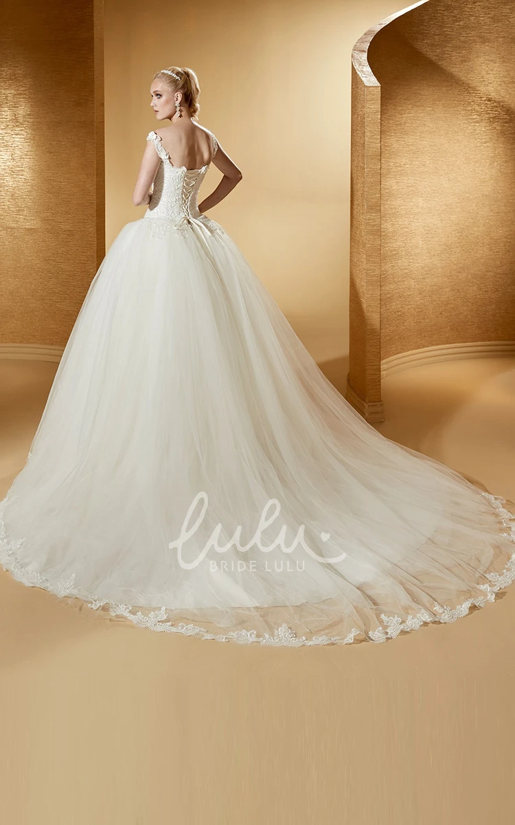 Beaded Lace Sheath Wedding Dress with Spaghetti Straps