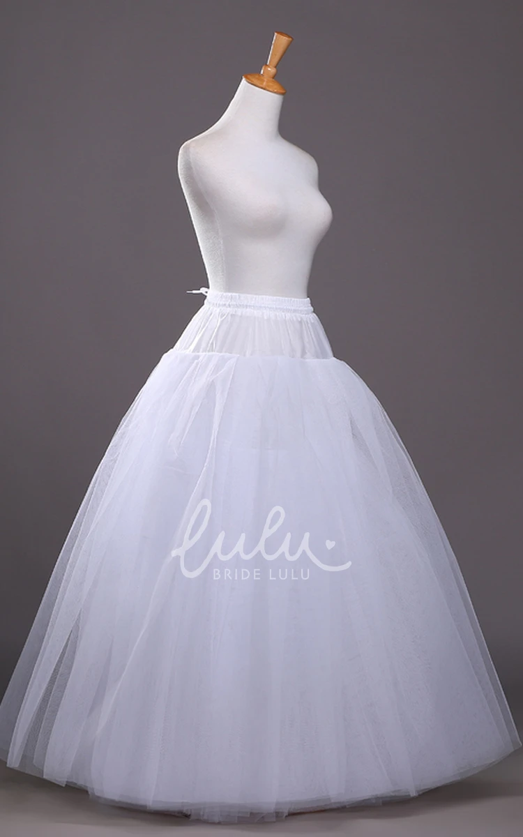 9 Layer Tulle Lining Petticoat for Wedding Dresses Thickened and Boneless