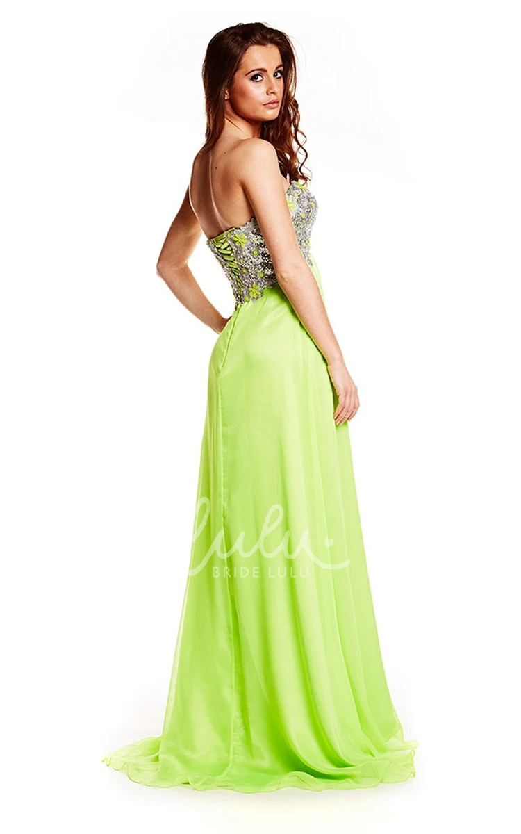 Empire Beaded Tulle Sleeveless Prom Dress with Sweetheart Neckline Prom Dress 2025 Women Elegant