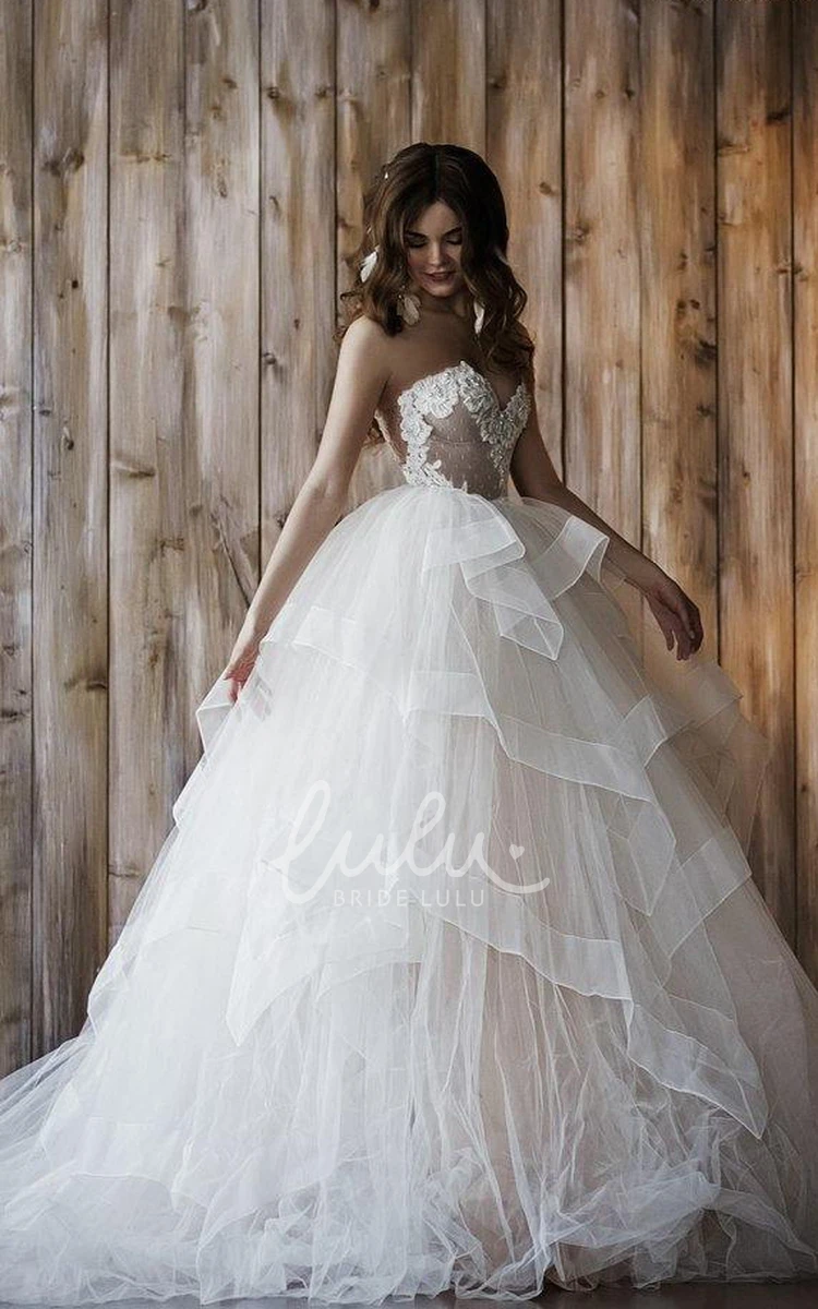 Short 2-in-1 Ball Gown Wedding Dress