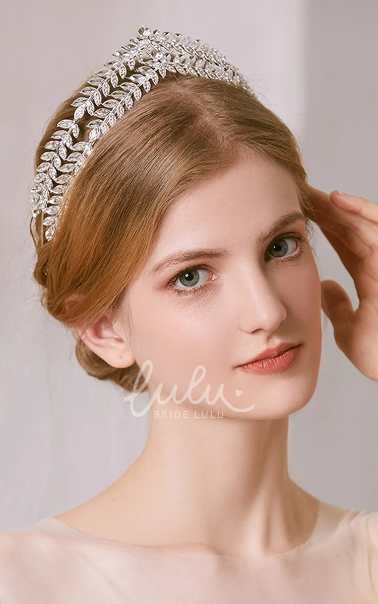 Royal Princess Rhinestone Bridal Crown