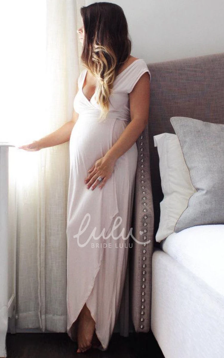 Nursing Postpartum Dress Maternity Wrap for Women